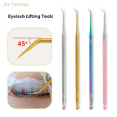 1 kom. Aplikator za podizanje trepavica od nehrđajućeg čelika Štapić za trajnu trepavica s češljem za trepavice za povećanje volumena trajne za podizanje trepavica