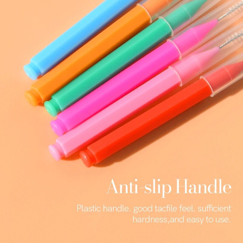 Songlashes Perie pentru sprâncene în vrac Perie colorată pentru sprâncene Durabilă, de înaltă calitate, moale, confortabilă, Instrumente de machiaj