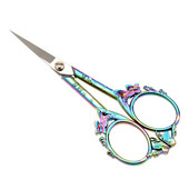 Male škare od nehrđajućeg čelika u obliku leptira DIY ručna glava konca Klasične škare Frizerske škare za ubod u križ