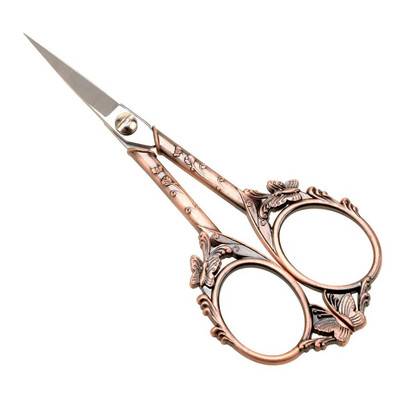 Male škare od nehrđajućeg čelika u obliku leptira DIY ručna glava konca Klasične škare Frizerske škare za ubod u križ