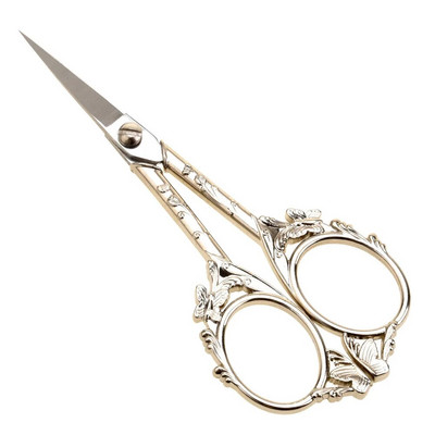 Male škare od nehrđajućeg čelika u obliku leptira DIY ručna glava konca Klasične škare Frizerske škare za ubod u križ