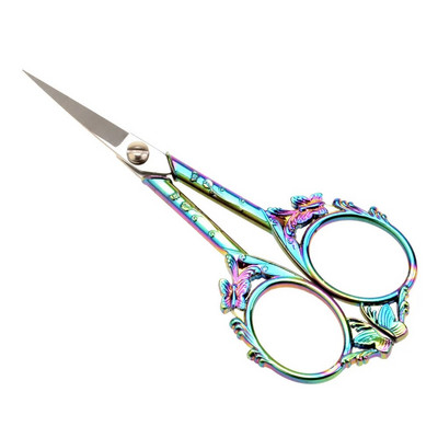 Male škare od nehrđajućeg čelika u obliku leptira DIY ručna glava konca Klasične škare Frizerske škare za ubod u križ