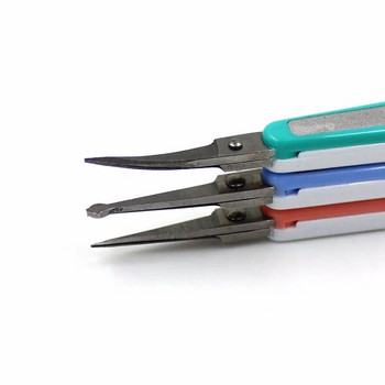 1PC Издръжливи ножици за вежди от неръждаема стомана Ножици за бродерия Ножици за нокти Резачка за коса за нос Красота Инструменти за шиене на грим