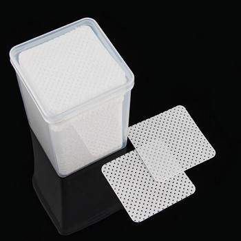 200 τεμ./Κουτί αφαιρετικό μιας χρήσης Cotton Pad Wipes Nail Polish Eyelashes Glue Cleaner Pad-free Pad Pad Pad Cleaning Pad Cleaning Pad