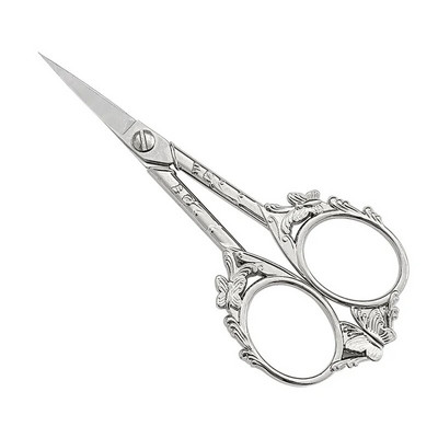 Vintage škare od nehrđajućeg čelika Leptir šivaće škare Križni šav krojačke škare za tkaninu DIY alati za šivanje