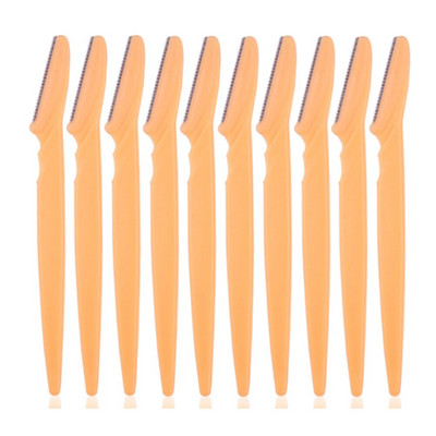 3/10 vnt. Antakių skustuvo antakių kirpimo priemonė moterims veido skustuvo plaukų šalinimo priemonė antakių skutimosi peiliukai, skirti kosmetinėms grožio priemonėms