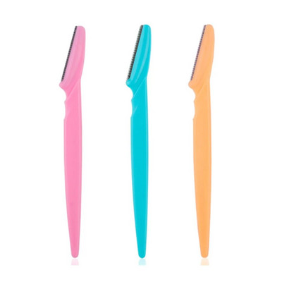 3/10 vnt. Antakių skustuvo antakių kirpimo priemonė moterims veido skustuvo plaukų šalinimo priemonė antakių skutimosi peiliukai, skirti kosmetinėms grožio priemonėms