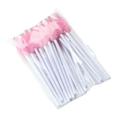 Горещи 25/50 бр. Еднократни четки за мигли с форма на капка Преносим козметичен гребен Спирала Пръчици за удължаване на мигли Инструменти за четка за грим