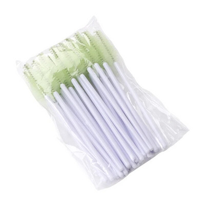 Горещи 25/50 бр. Еднократни четки за мигли с форма на капка Преносим козметичен гребен Спирала Пръчици за удължаване на мигли Инструменти за четка за грим