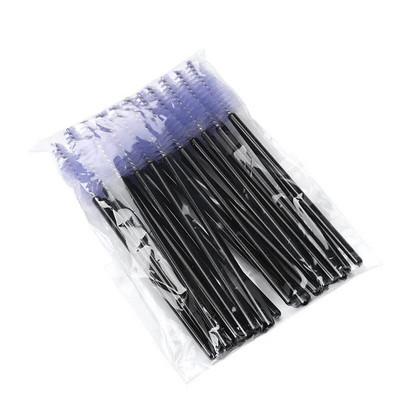 Горещи 25/50 бр. Еднократни четки за мигли с форма на капка Преносим козметичен гребен Спирала Пръчици за удължаване на мигли Инструменти за четка за грим