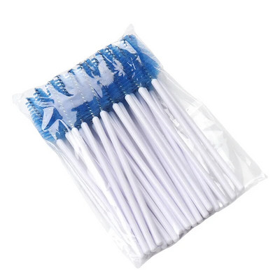 Горещи 25/50 бр. Еднократни четки за мигли с форма на капка Преносим козметичен гребен Спирала Пръчици за удължаване на мигли Инструменти за четка за грим