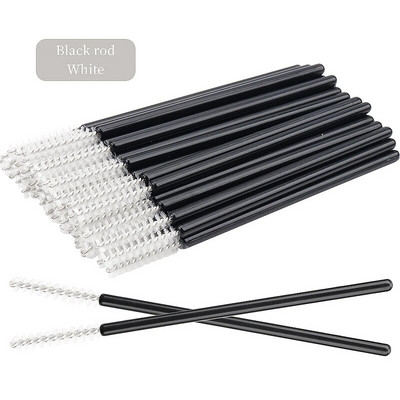 50db eldobható szempilla kefe Crystal szemöldök smink MicroBrush gyémánt nyél szempillaspirál pálca applikátor szempilla hosszabbító eszköz
