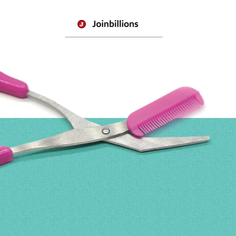 Ножица за гримиране на вежди от неръждаема стомана