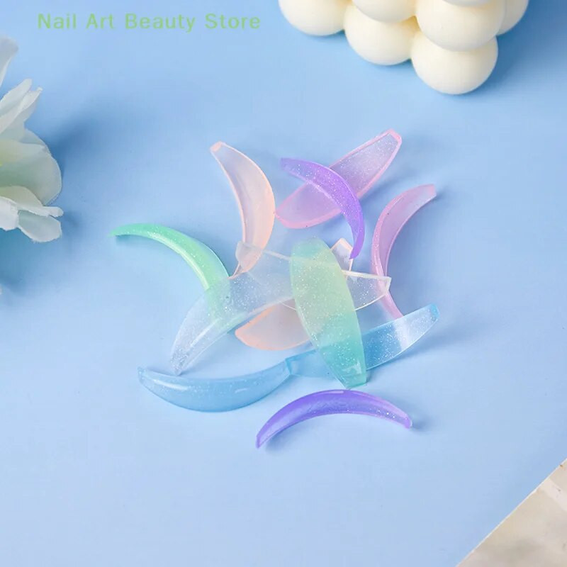 6 чифта комплект за повдигане на мигли за многократна употреба Силиконова подложка за ламиниране Пръчки за къдрене на мигли 3D подложка за извиване на мигли Инструмент за грим