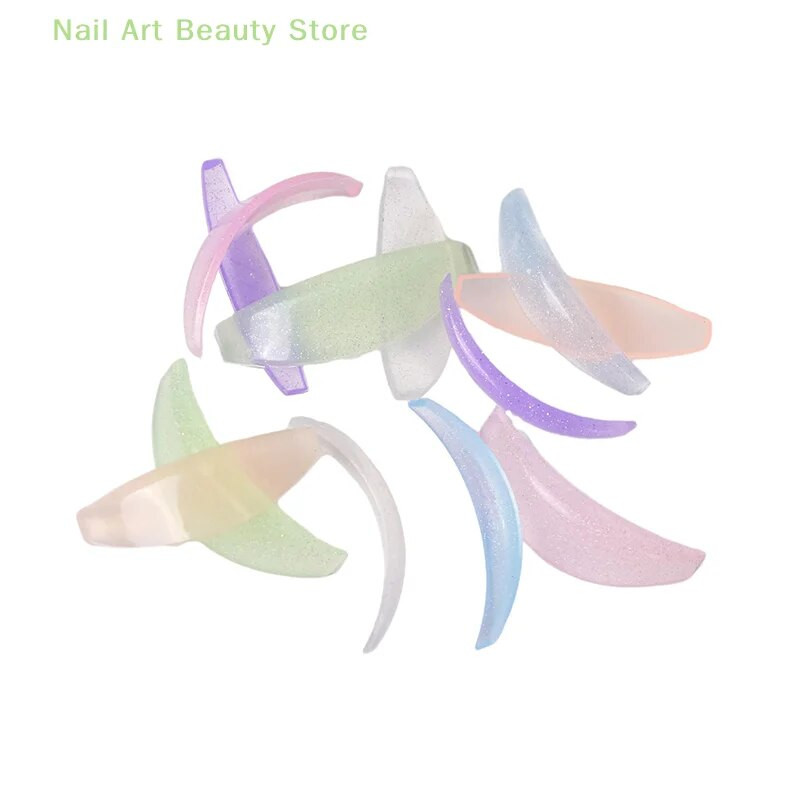 6 чифта комплект за повдигане на мигли за многократна употреба Силиконова подложка за ламиниране Пръчки за къдрене на мигли 3D подложка за извиване на мигли Инструмент за грим