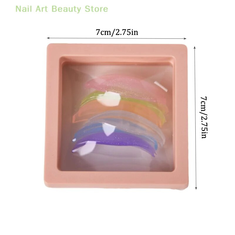 6 чифта комплект за повдигане на мигли за многократна употреба Силиконова подложка за ламиниране Пръчки за къдрене на мигли 3D подложка за извиване на мигли Инструмент за грим