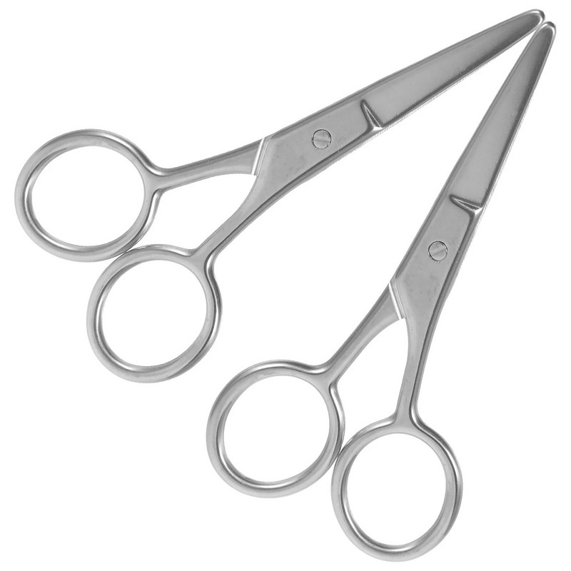 Ножица Малък тример за вежди Инструмент за подстригване от неръждаема стомана Красота на миглите Бръснарка