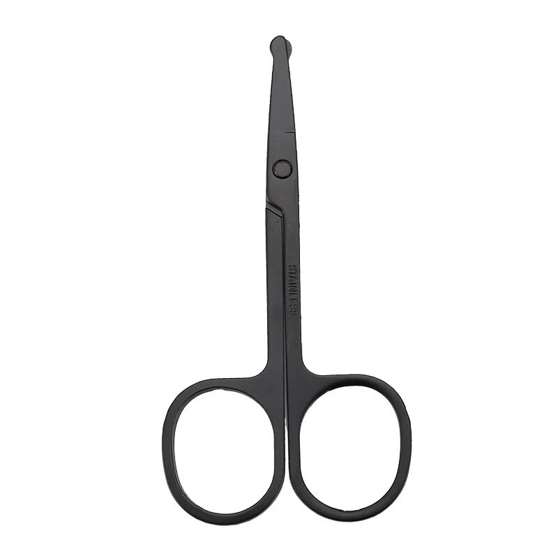 Ножици за вежди от неръждаема стомана Козметични ножици за коса за нос Красота Ножици за брада Тример за вежди Инструменти за грим