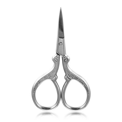 1PC Мини много джобни сгъваеми ножици от неръждаема стомана Творчески преносими вежди Изрязване на лицето Изрязване Маникюр Грим Инструмент за красота