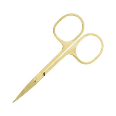 1 бр. Ножица от неръждаема стомана Инструмент за кутикула за нокти Вежди Ножици за коса Ножица за маникюр Подстригване на лицето Пинсета Инструмент за грим