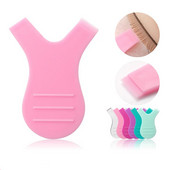 10PCS Пластмасова пръчка за къдрене на мигли Lashes Extension Graft Mini Y Shape Гребен Четка Lash Lifting Curler Апликатор Инструменти за грим