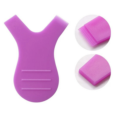 10PCS Пластмасова пръчка за къдрене на мигли Lashes Extension Graft Mini Y Shape Гребен Четка Lash Lifting Curler Апликатор Инструменти за грим