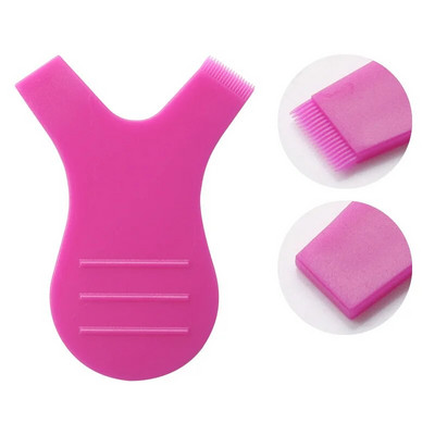 10PCS Пластмасова пръчка за къдрене на мигли Lashes Extension Graft Mini Y Shape Гребен Четка Lash Lifting Curler Апликатор Инструменти за грим