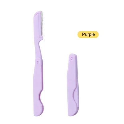 Преносим тример за вежди Сгъваем препарат за премахване на косми Нож за вежди Дамски бръснач за лице Тримери за вежди Ножове Самобръсначка Инструмент за вежди Ново