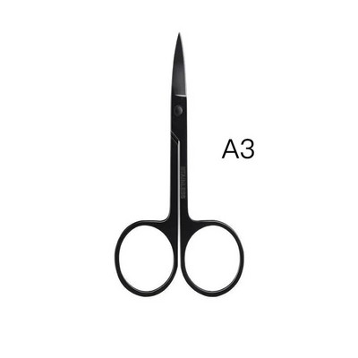 1Pcs Ножици от неръждаема стомана Инструменти за грим Art Trims Аксесоари за нокти Модни малки ножици за вежди за инструмент за маникюр