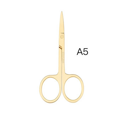 1Pcs Ножици от неръждаема стомана Инструменти за грим Art Trims Аксесоари за нокти Модни малки ножици за вежди за инструмент за маникюр