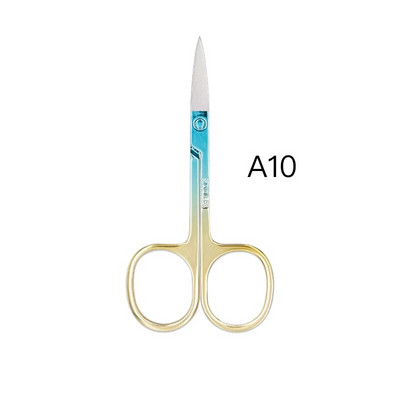 1Pcs Ножици от неръждаема стомана Инструменти за грим Art Trims Аксесоари за нокти Модни малки ножици за вежди за инструмент за маникюр