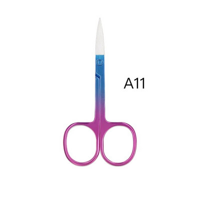 1Pcs Ножици от неръждаема стомана Инструменти за грим Art Trims Аксесоари за нокти Модни малки ножици за вежди за инструмент за маникюр