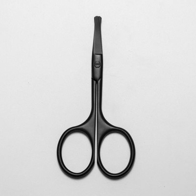 Извито острие Ножица за нокти Маникюр Средство за премахване на кожички Кръгъл Професионален нос Вежди Брада Тример за мигли Подстригване