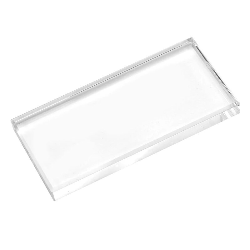 Стъклени плочки Консумативи за удължаване на мигли Инструменти за грим Прозрачни, повторно използваеми Висококачествени професионални инструменти за грим