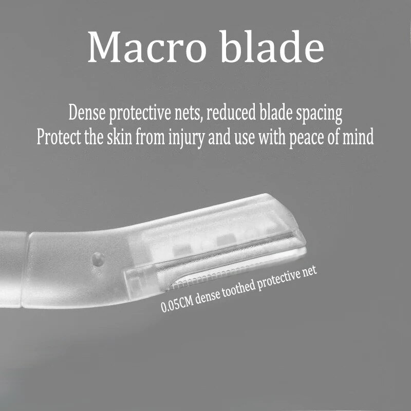 Тример за вежди Дамски нож за вежди Бръсначи Професионални ножици за вежди Остриета за лице за жени Самобръсначка Инструменти за красота XM03