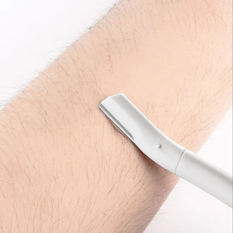 Тример за вежди Дамски нож за вежди Бръсначи Професионални ножици за вежди Остриета за лице за жени Самобръсначка Инструменти за красота XM03