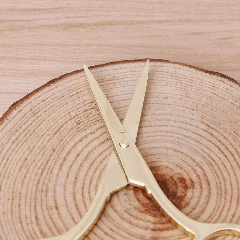 Инструменти за грим Дамски ножици Тример за вежди Резачка Премахване на косми Инструмент за красота