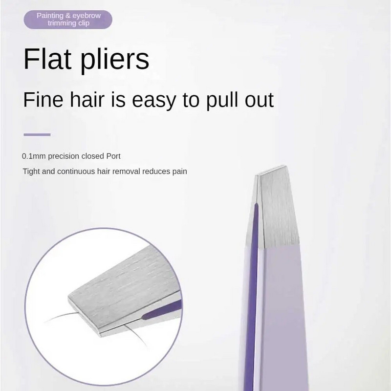 Комплект тримери за вежди Ножици с гребен Пинсети с щипка от неръждаема стомана Сгъваема самобръсначка за вежди Ножици за мигли Коса Инструменти за красота