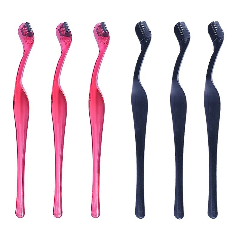 3/1 бр. Дамски бръснач за лице Тример за вежди Мини остриета за оформяне на вежди Нож за самобръсначка за лице Козметични инструменти за грим