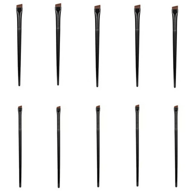 Нови 2 броя/компл. четка за контур на вежди четка за очна линия за вежди преносима четка за вежди с малък ъгъл женски инструмент за грим