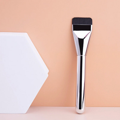 Ултра тънка четка за фон дьо тен Лека и тънка четка за контур на лицето Плоска четка за контур Смесване на фон дьо тен Четки за крем за грим