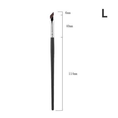 Upgrade Blade Eyeliner Brush Ultra Thin Fine Angle Плоска четка за вежди Liner Brow Place Четка за грим Четка за прецизни детайли