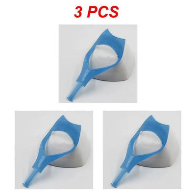 1/2/3PCS в 1 Mascara Shield Guide Guard Curler Гребен за извиване на мигли Инструменти за мигли Мигли Козметика Извивка Апликатор Гребен