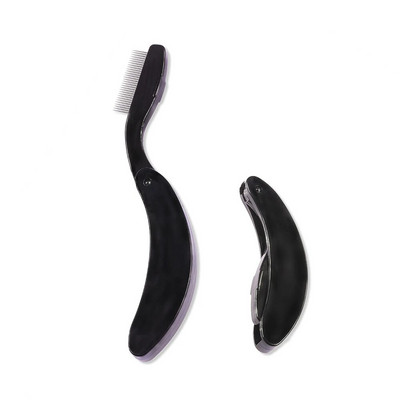 OVW Beauty Makeup Lash Separator Сгъваема метална четка за мигли Гребен Mascara Curl 1PCS Beauty Makeup Козметичен инструмент