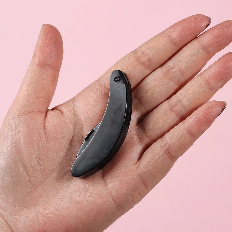 OVW Beauty Makeup Lash Separator Сгъваема метална четка за мигли Гребен Mascara Curl 1PCS Beauty Makeup Козметичен инструмент