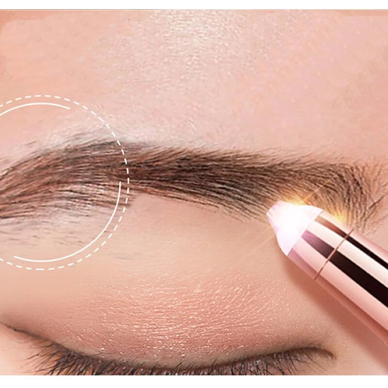 Епилатор за вежди Maquiagem Profissional Completa Trymer Do Brwi Eye Brow Trimmer For Rasoir Visage Femme Make Up Eye Brow Shaper