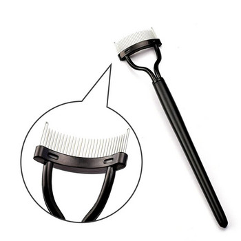 Εργαλείο καλλυντικών καλλυντικών για μπούκλες βλεφαρίδων Beauty Makeup Lash Separator Πτυσσόμενο μεταλλικό διαχωριστικό βλεφαρίδων με χτένα μάσκαρα