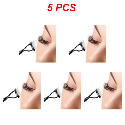 Извивачка за мигли Красота Грим Разделител за мигли Сгъваем метален разделител за мигли Четка Гребен Спирала Curl Красота Грим Козметичен инструмент