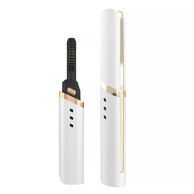 3 зъбни колела Регулируемо нагряване Извиване на мигли Електрически грим за красота Противопарно извиване на мигли Преносим грим за мигли