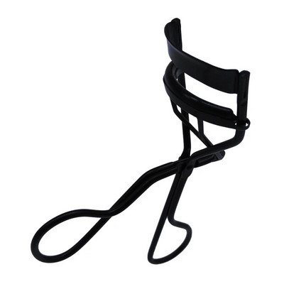 Juodasis sidabrinis blakstienų rietiklis nerūdijančio plieno blakstienų kosmetinis makiažas blakstienų rietiklis sulenkiamas blakstienas įrankis blakstienoms padeda formuoti